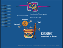 Tablet Screenshot of owlsnestcheese.com